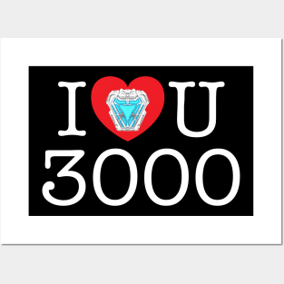 I Love U 3000 - inverted Posters and Art